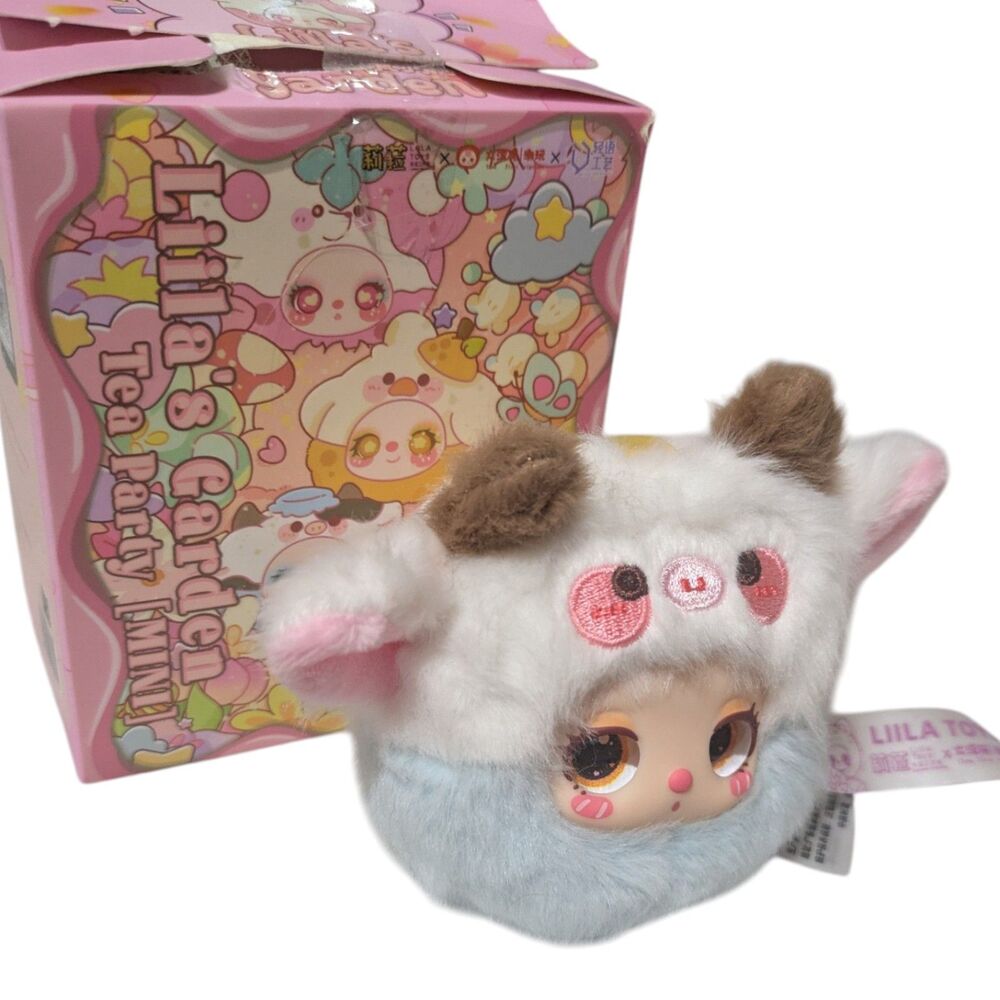 Liila Toys Garden Tea Party Plush Doll Lamb Keychain Blind Box - Picture 3 of 5
